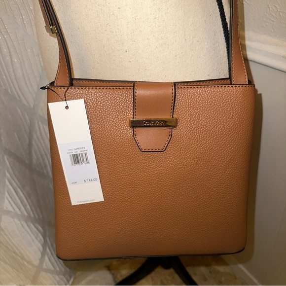 Women's Crossbody Messenger Genuine Leather Handbag Shoulder Bag Tan Satchel - Picture 4 of 12